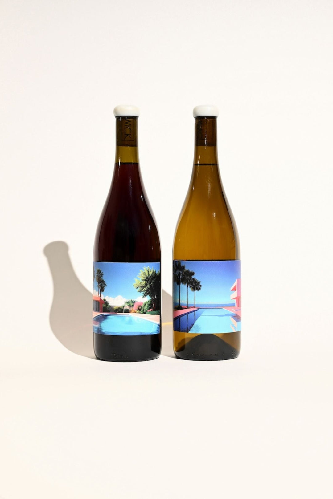 Swick Wines REFLECTIONS two-pack featuring 2022 Poolz #1 and Poolz #2 bottles with artistic scenic labels
